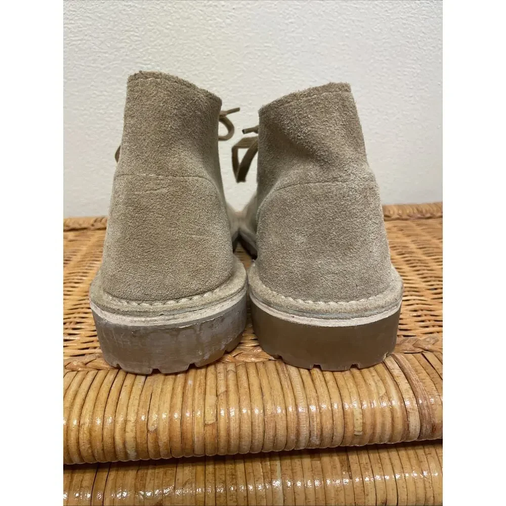 Mens Bata Safari Chukka Boots Shoes Tan Suede Kenya Made New
